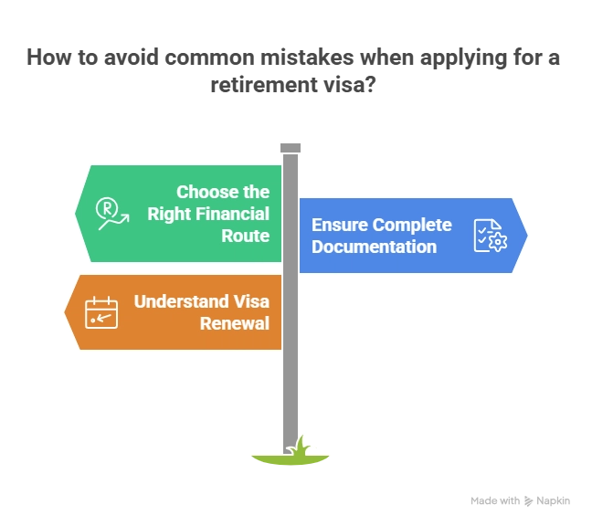 Common Mistakes to Avoid When Applying For UAE retirement visa